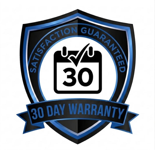 + 30 Day Warranty